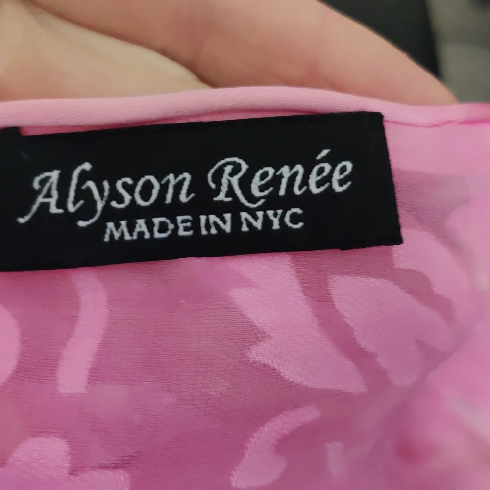 Pink silk hand dyed ombre burnout fringed kimono Boho-chic hippie - Picture 8 of 8